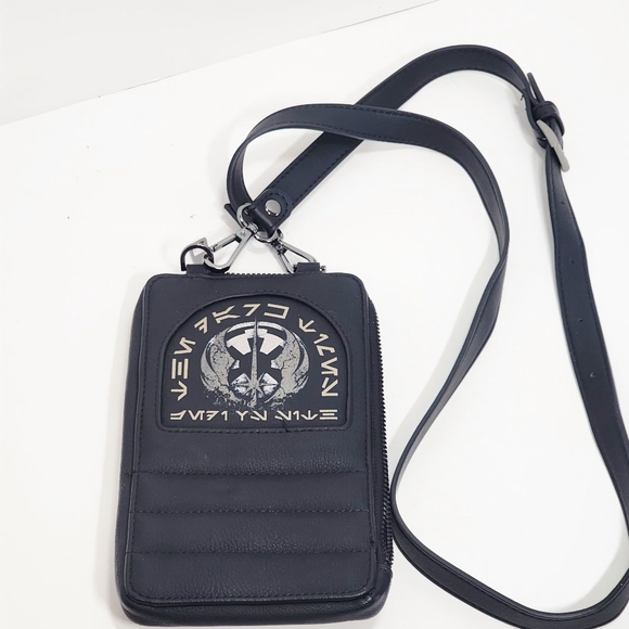 Heroes and Villains Star Wars Jedi Tech Crossbody Bag Wallet Women Disney - Picture 6 of 6